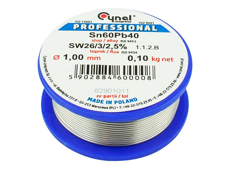 Spajkalna žica Blow 1,00mm, 100g