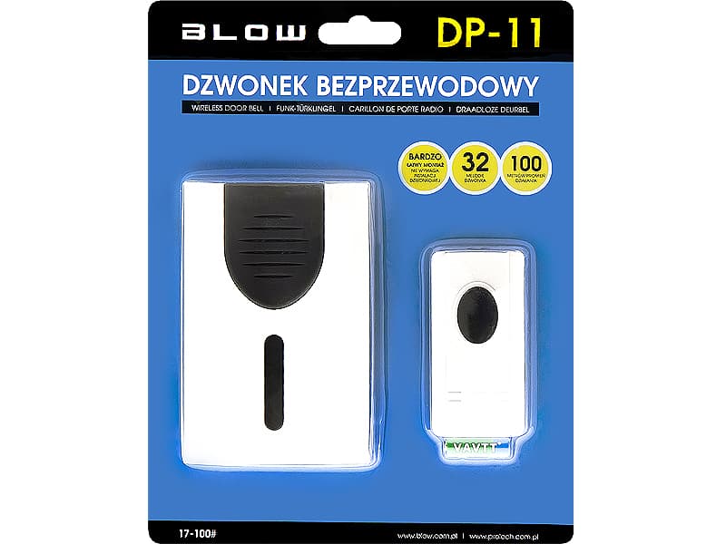 Brezžični zvonec Blow DP-11 3