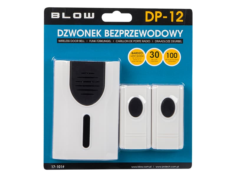 Blow Dzwonek DP-12 brezžični, do 100m, 30 melodij 3