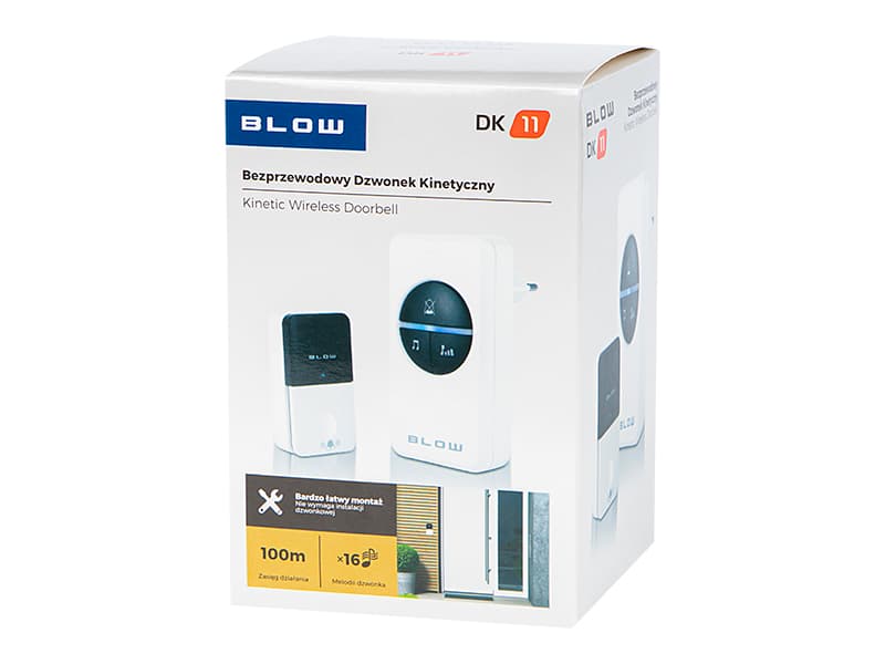 Blow DK-11, kinetični brezžični zvonec 5