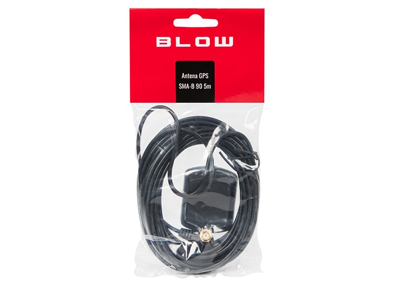 GPS antena Blow SMA-B 90° 5m 3