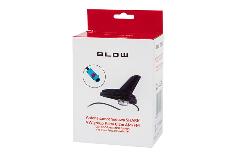 Antena Blow Shadow Shark VW Group FAKRA 0,2m AM/FM 2