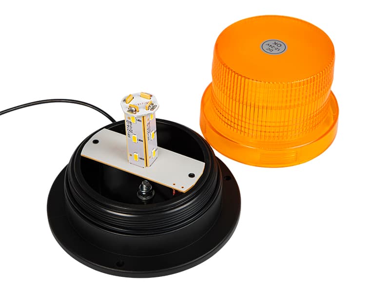 Smernik (luč) Blow LED, 12-24V, oranžna barva 2