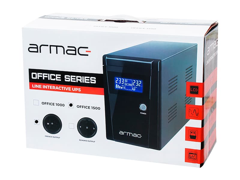 Blow NAPAJALNIK UPS Armac Office 1500 LCD 2
