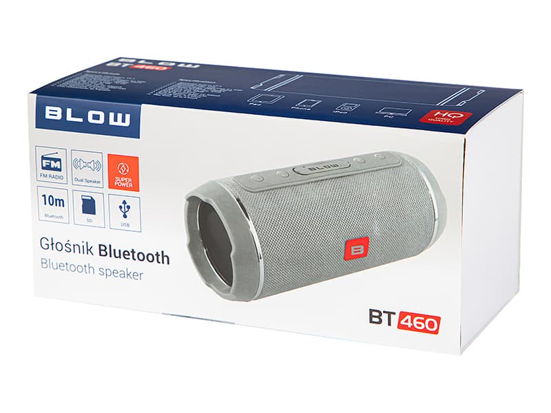 Blow Bluetooth zvočnik BT460, sivi 2