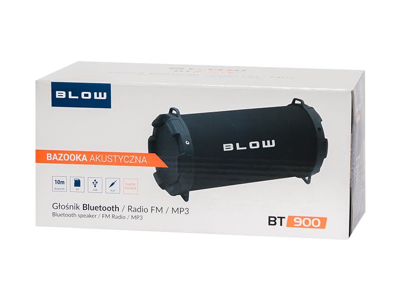 Blow Bluetooth zvočnik Bazooka BT900, prenosni 3
