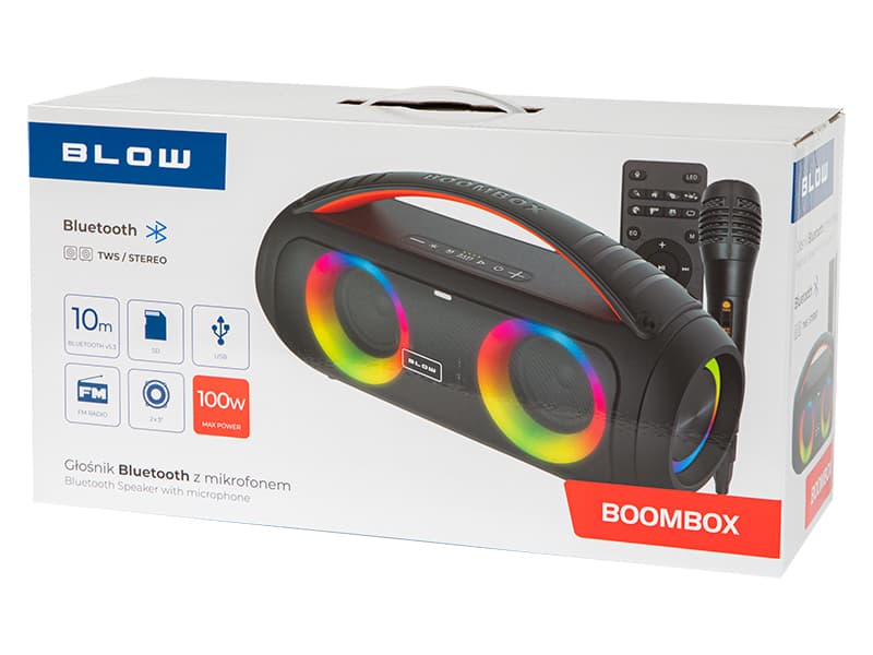 Prenosni Bluetooth zvočnik Blow Boombox 6