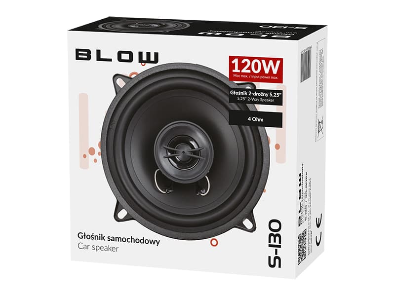 Blow S-130 avtomobilski zvočnik 5.25" 4 Ohm 3