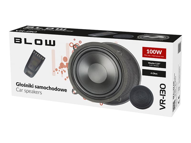 Blow VR-130 komplet zvočnikov za avto, 5.25" 3