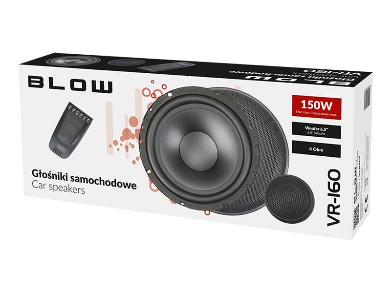 Blow VR-160 komplet zvočnikov za avto, 6.5" 3