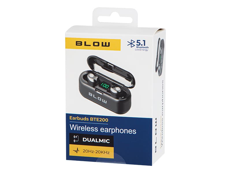 Blow BTE200 TWS slušalke, črne 5