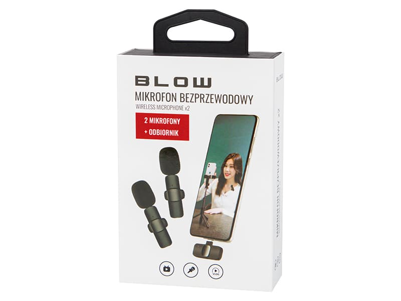 Blow Mikrofon k lavalier za pametni telefon USB-C, 2 kosa 4