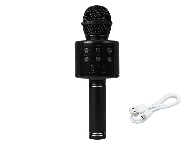 Brezžični karaoke mikrofon Blow PRM402, črn, Bluetooth 2