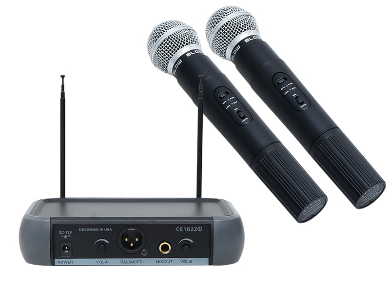 Brezžični mikrofon Blow prm902, 2 mikrofona 2