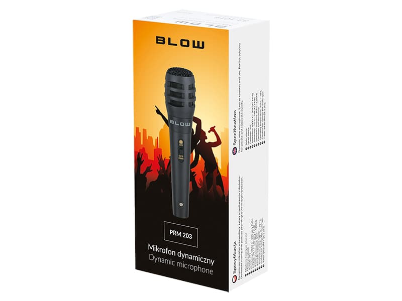 Žični mikrofon Blow PRM203, 3m kabel 3