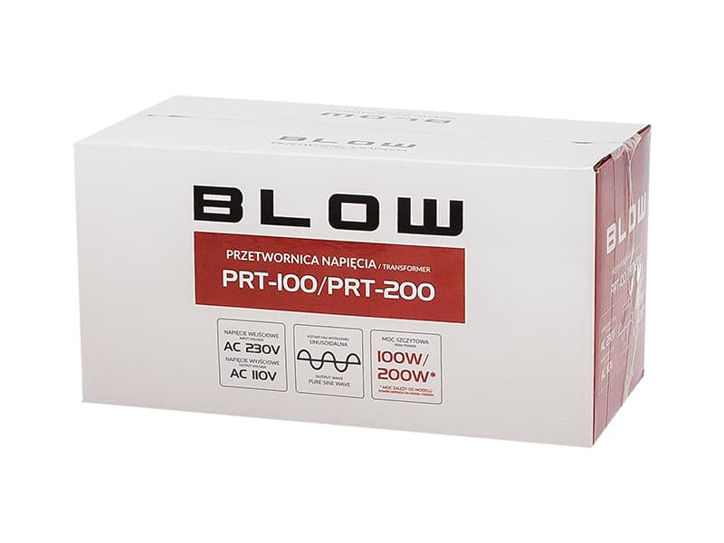 Blow Pretvornik napetosti PRT-200W (230V <-> 110V) 3