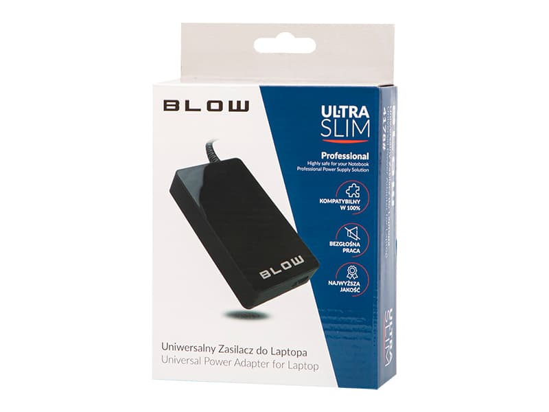 Univerzalni samodejni napajalnik Blow za laptop 90W Slim 2
