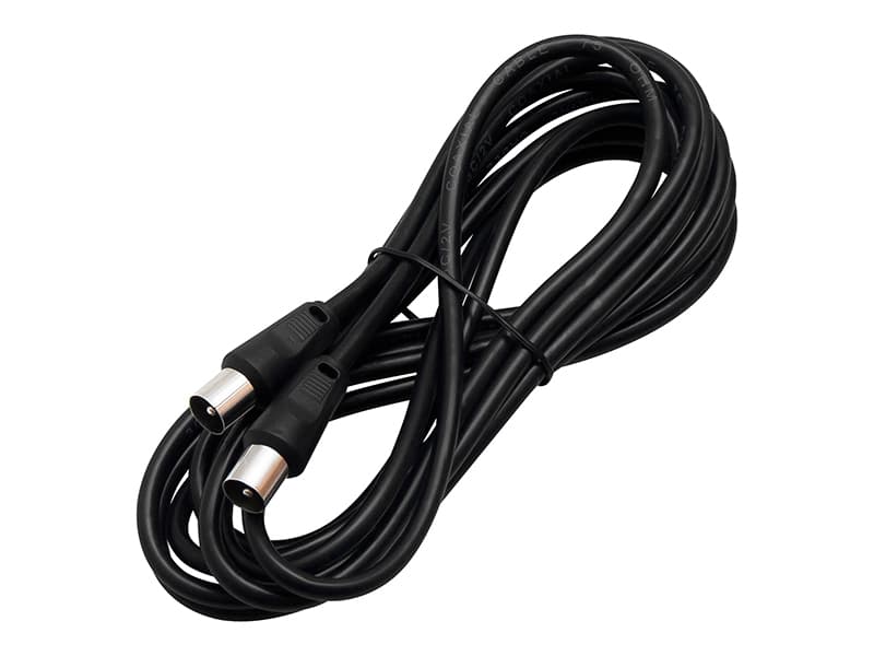 Blow 4358# Antenski kabel (M-M) 3m, črn 2