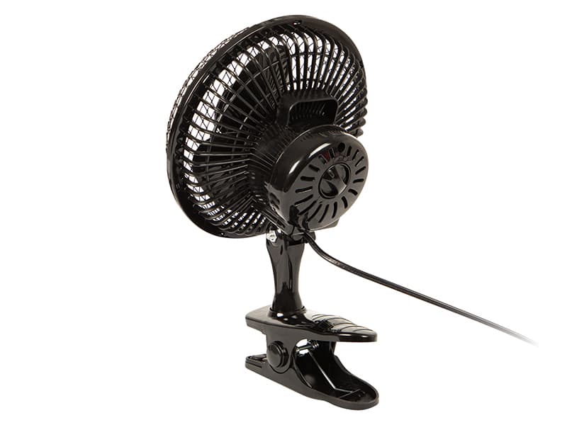 Blow namizni ventilator 6"/15cm s klipsom, 25W, 2v1, črn 2