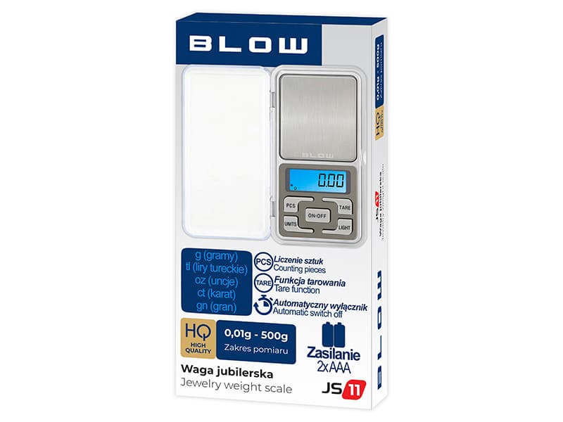Prizemna vaga Blow JS11, 0.01-500g 2