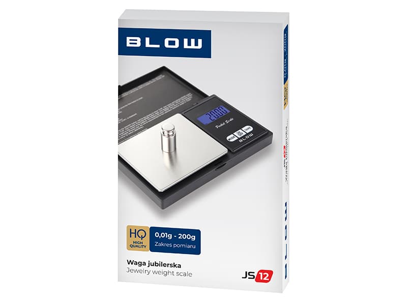 Blow JS12 precizna tehtnica (nakit/laboratorij), 200 g 3