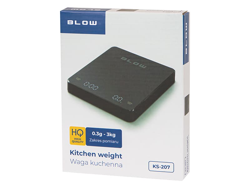 Kuhinjska tehtnica Blow KS207, 3kg / 0,1g 4