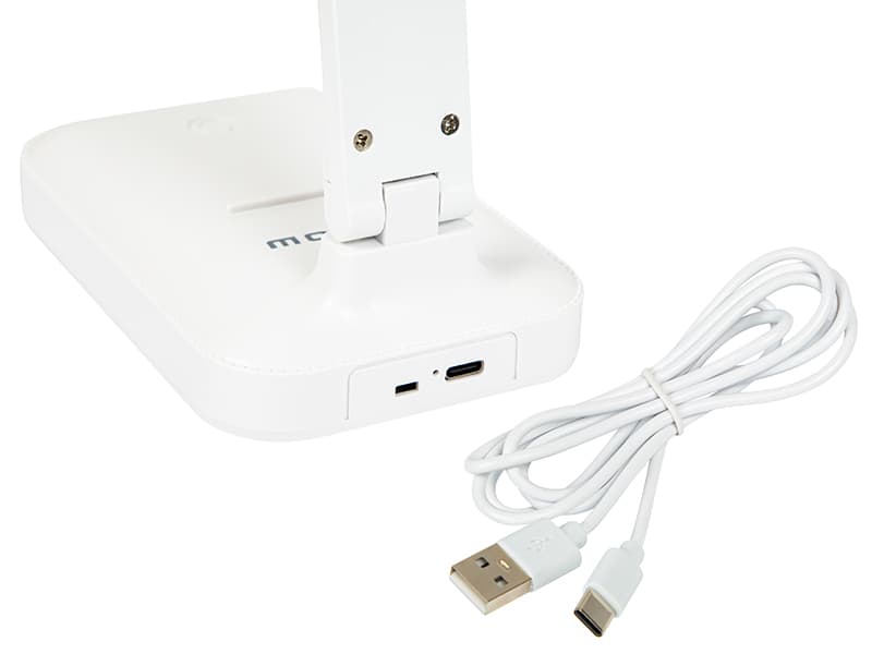Blow LB-19 LED namizna svetilka z USB-C, bela 5