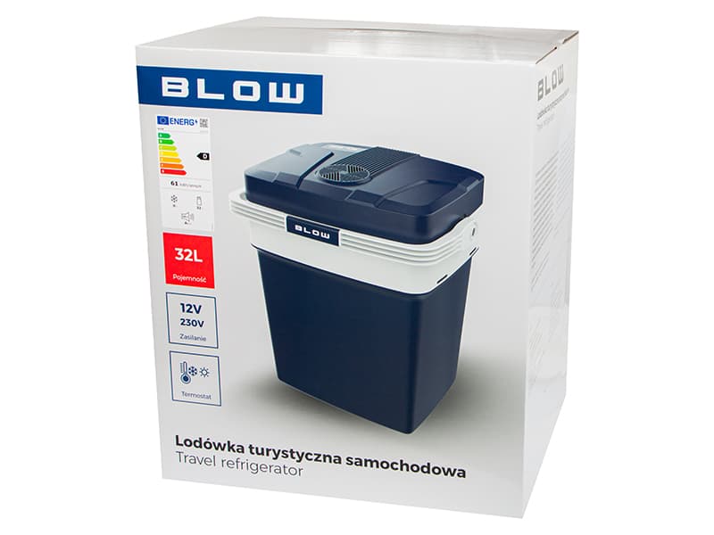 Avtomobilski hladilnik Blow 44-207#, 32L, 12V/220V 7