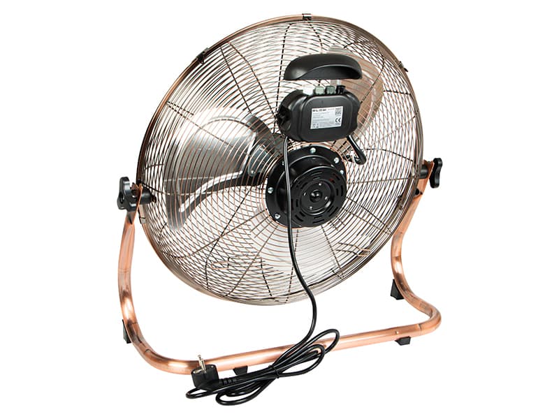 Podstavni ventilator 45cm (18") 200W, bakreno zlat, cirkulator 2