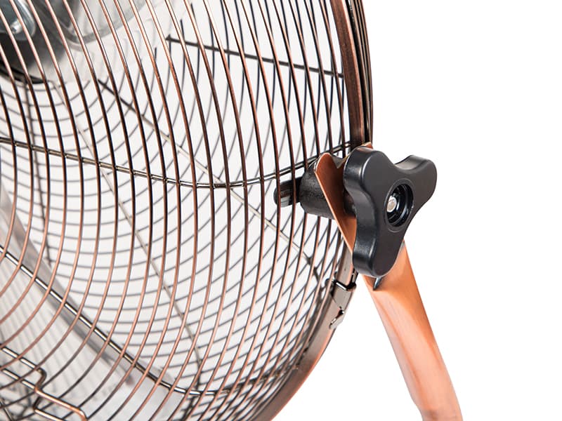Podstavni ventilator 45cm (18") 200W, bakreno zlat, cirkulator 4