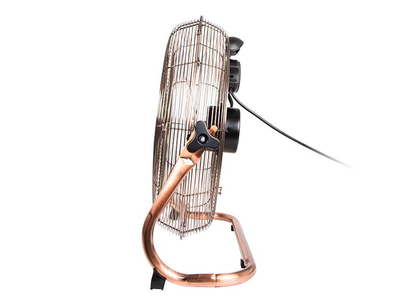 Podstavni ventilator 45cm (18") 200W, bakreno zlat, cirkulator 5