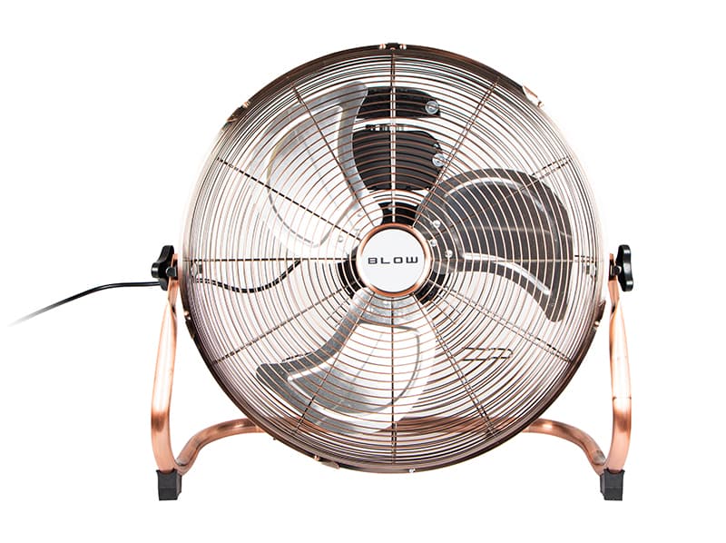 Podstavni ventilator 45cm (18") 200W, bakreno zlat, cirkulator 6