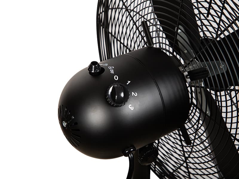 Stoječi ventilator 16" 60W črn, kovinski 3