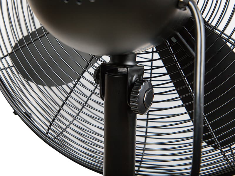 Stoječi ventilator 16" 60W črn, kovinski 4