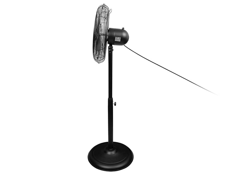 Stoječi ventilator 16" 60W črn, kovinski 7