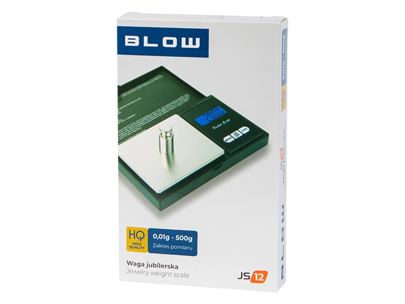 Blow JS12 precizna tehtnica (nakit/laboratorij), 500 g 3