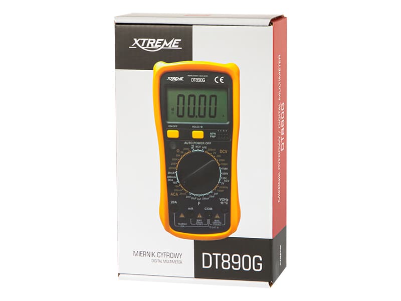 Blow DT890G Xtreme: Digitalni multimeter s stojalom 5