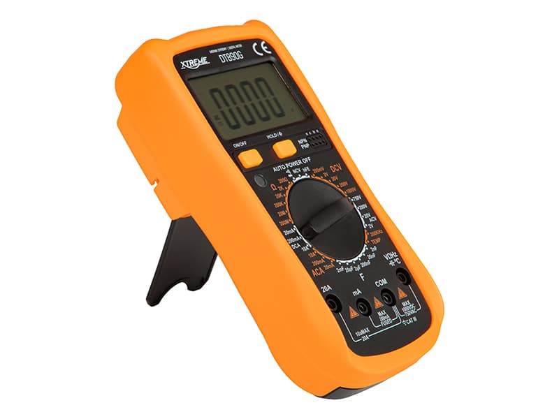 Blow DT890G Xtreme: Digitalni multimeter s stojalom 4