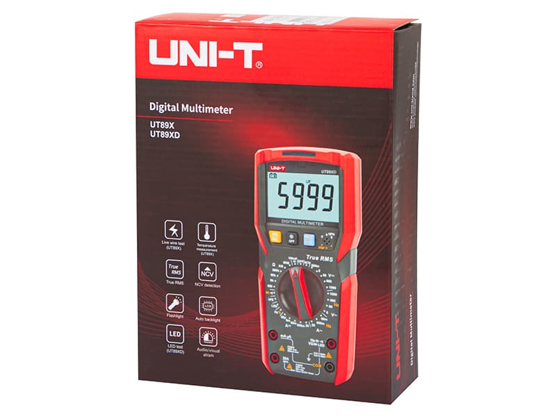UNI-T DC/AC merilnik UT89X z True RMS 4