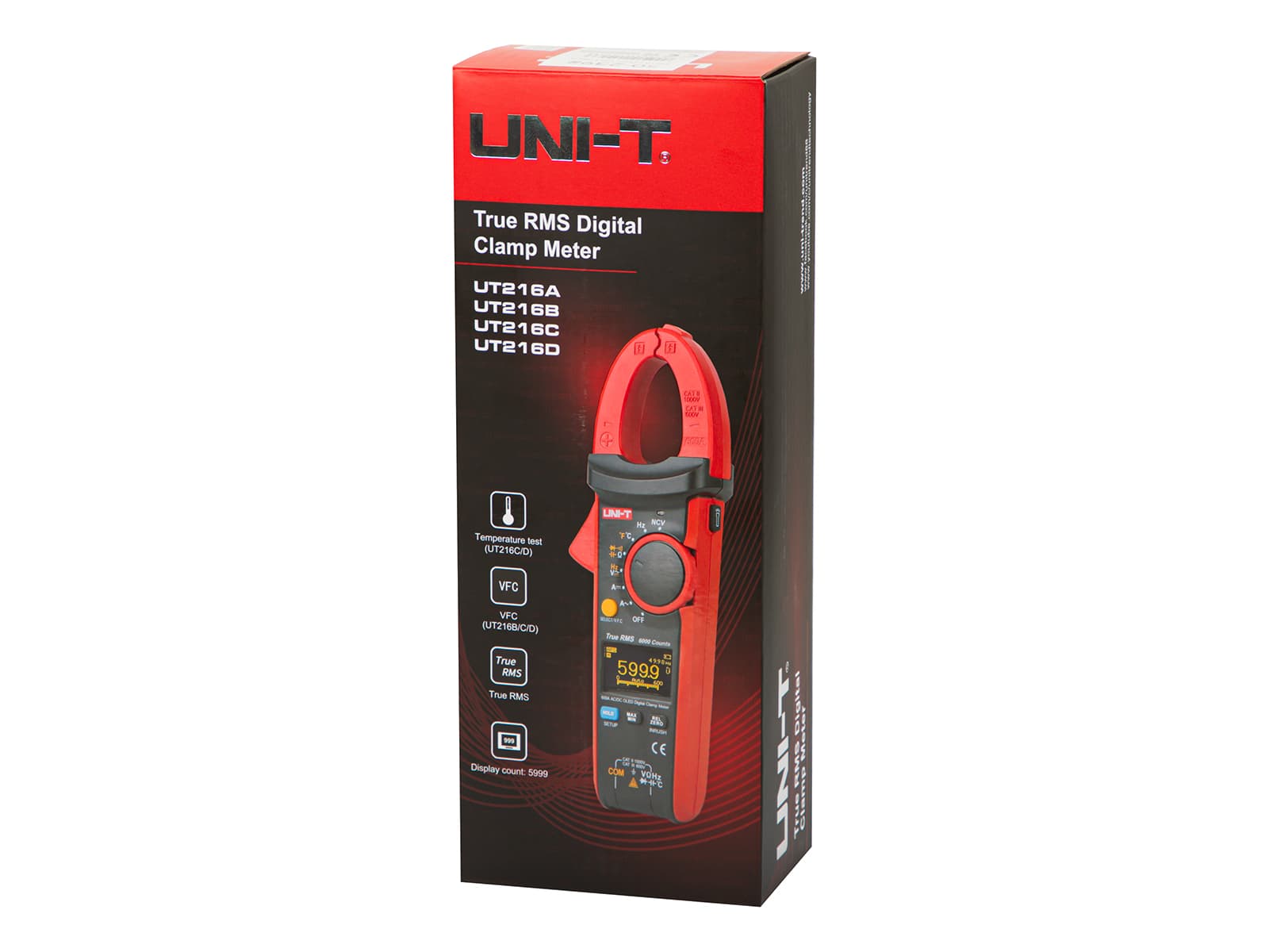 Kleščasti multimeter UNI-T UT216C, Blow 6
