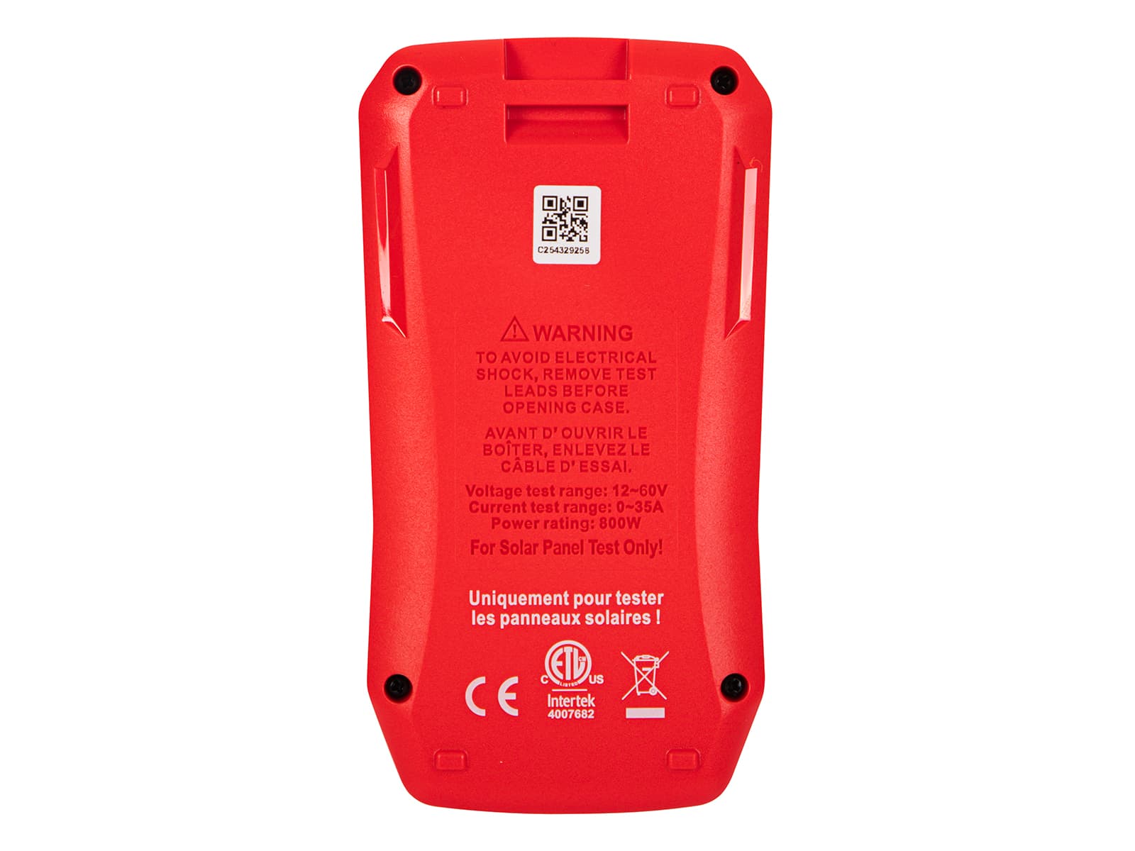 Tester moči sončnih panelov UNI-T UT673PV, Blow 2