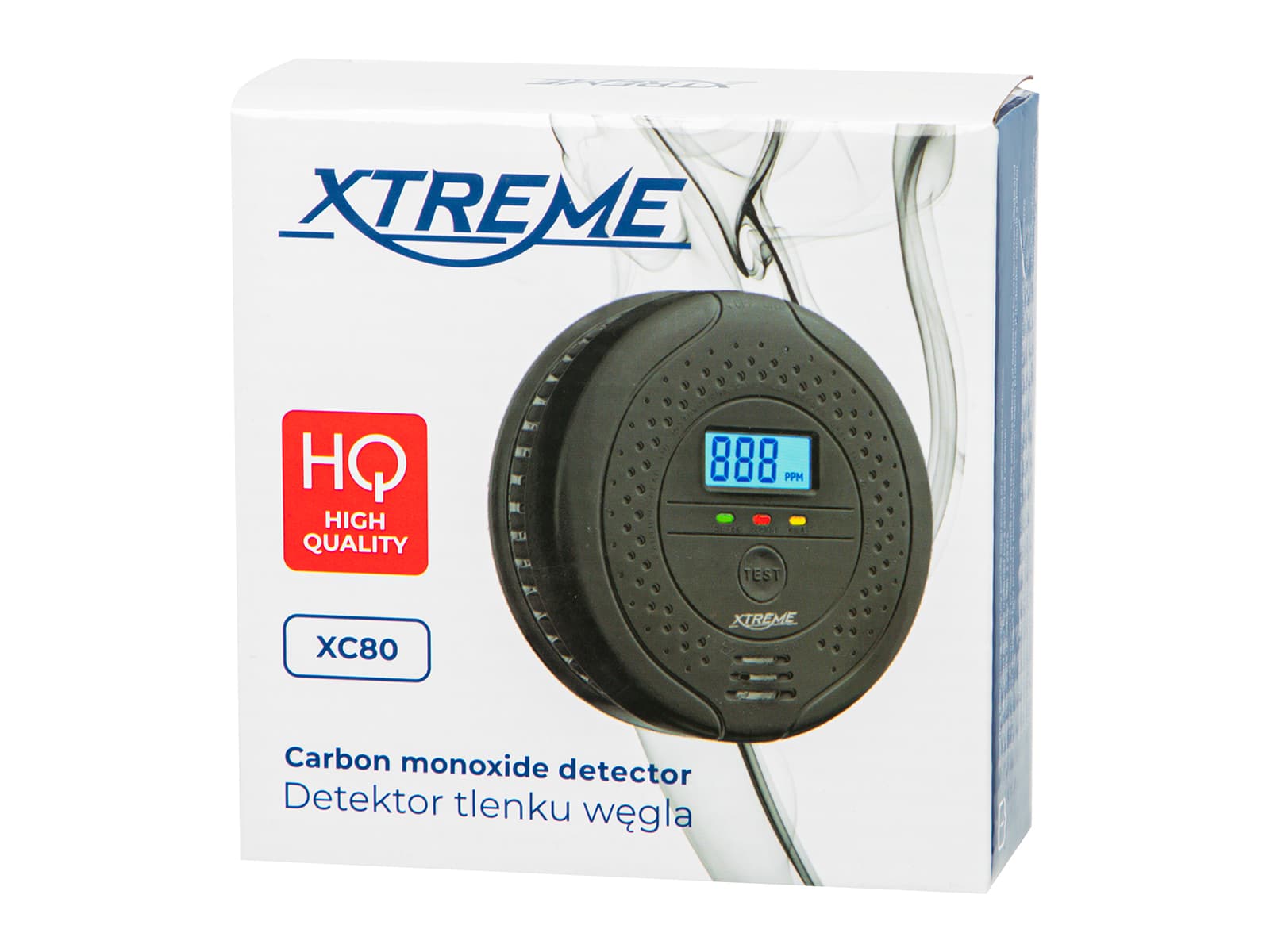 Detektor CO Blow XC80 z LCD zaslonom, črn 4