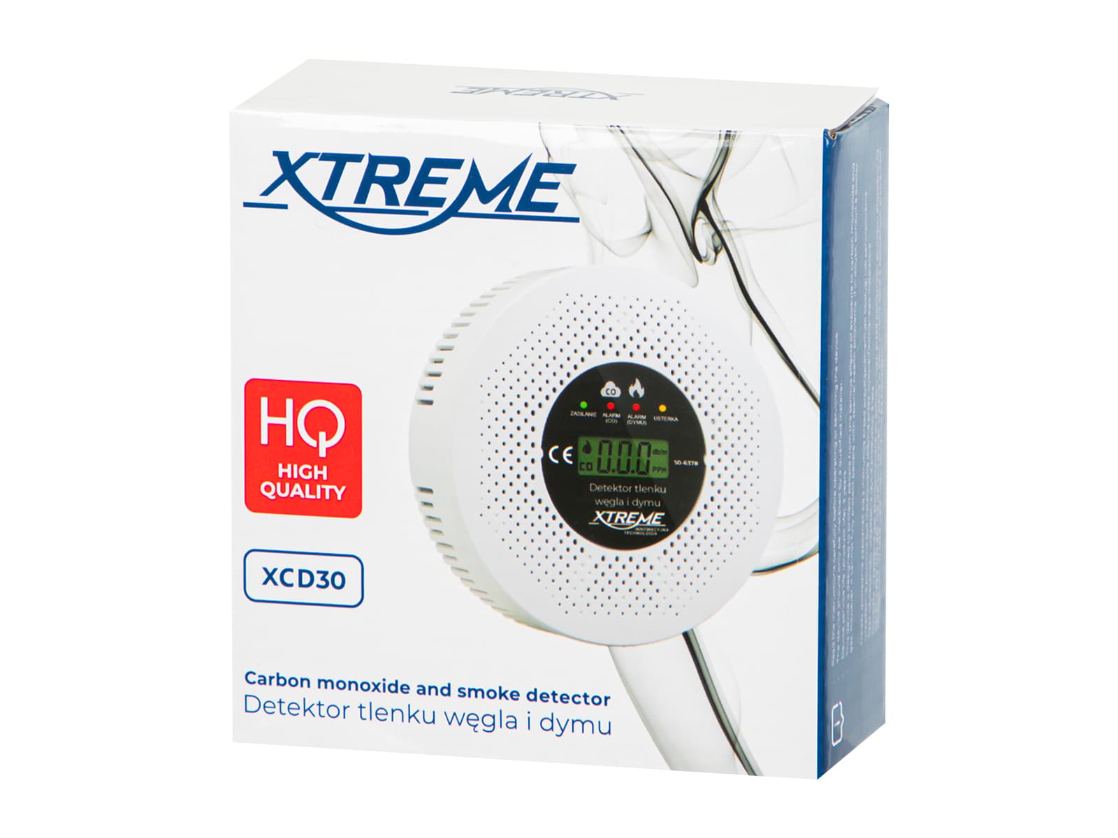 Blow 50-637# Detektor CO in dima XCD30 LCD, 3xAA 4