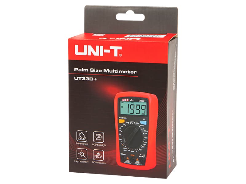 Blow UT33D+ Uni-t: Digitalni multimeter z LCD 4