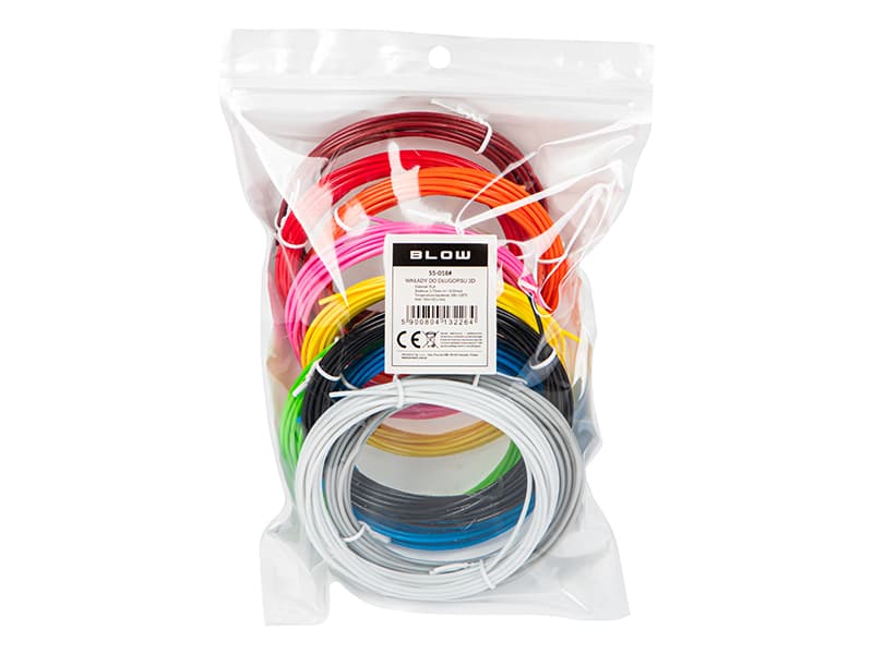 3D pisalo BLOW - FILAMENT vložki 10x5m, večbarvni 2