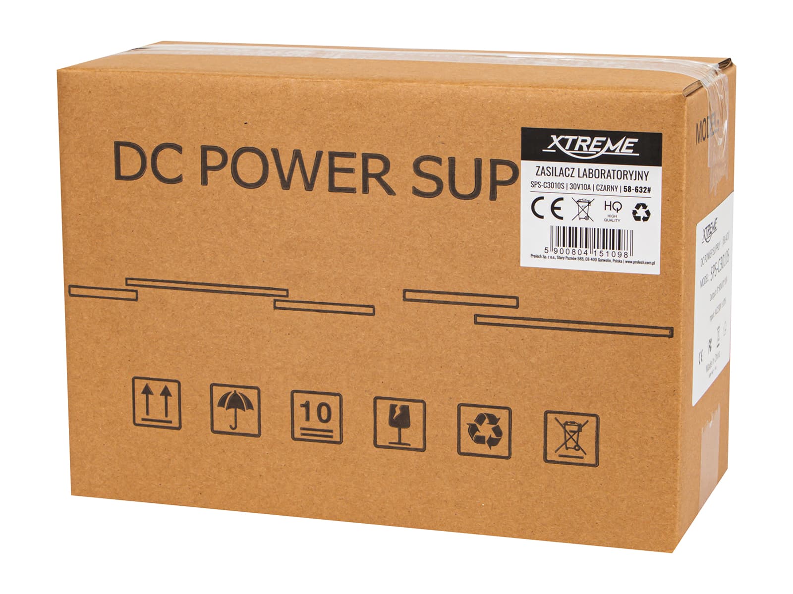 Blow SPS-C3010S: Laboratorijski napajalnik 30V/10A, črn 3