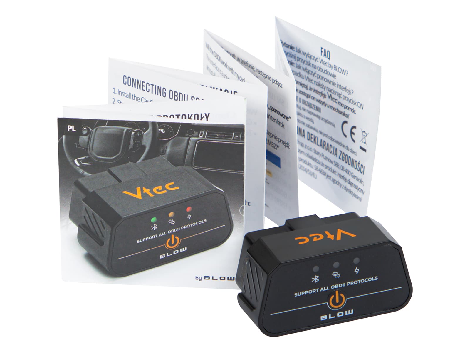OBD2 diagnostični vmesnik VTEC iTron PRO by BLOW Bluetooth 5.4 6