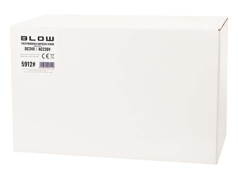 Blow HRP-2500 Pretvornik napetosti 24V DC na 230V AC (2500W) 6