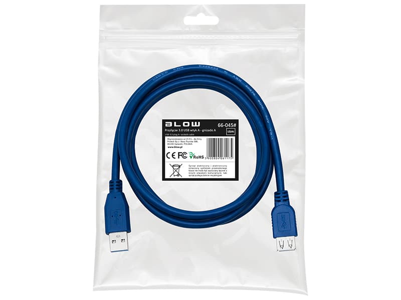 Blow USB A - A 3.0 kabel, 1,5m 2