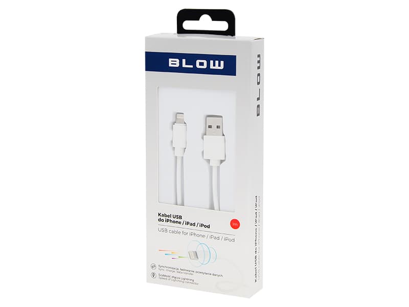 Blow USB A - Lightning kabel 1m (iPhone/iPad/iPod) 2